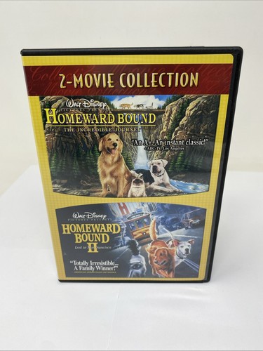Homeward Bound: the Incredible Journey / Homeward Bound II DVD Set - VERY GOOD