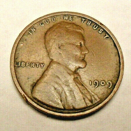 1909 P VDB / V.D.B. Lincoln Wheat Cent-Penny   *F - FINE*   **FREE SHIPPING**