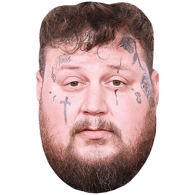 Jason Bradley Deford (Beard) Maske aus Karton