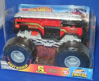 hot wheels 5 alarm monster truck