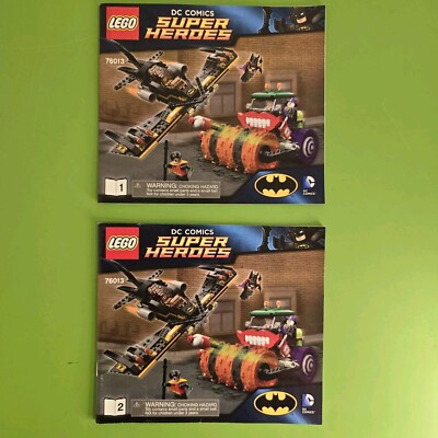 LEGO Batman: The Joker Steam Roller (76013) INSTRUCTION MANUALS