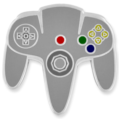PinMart's Original Game Controller Gaming Lover Retro Cool Enamel Lapel ...