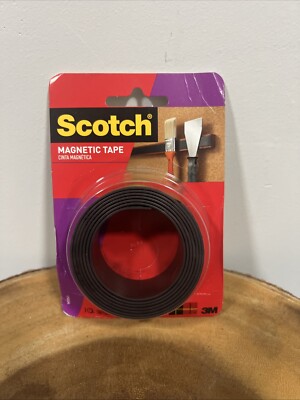3M Scotch Repositionable Magnetic Tape-1'' X48 