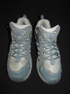 Vasque BLUR Gray Blue Low Hiking Trail Shoes  Women's 9.5M