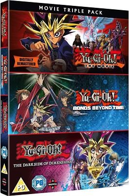 Yu-Gi-Oh! Movie Triple Pack (DVD) Eric Stuart Scottie Ray Tara Jayne (UK IMPORT)