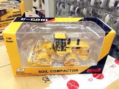 1/64 Construction vehicles Soil Compactor Diecast Model C-COOL Model