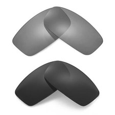 Walleva Two Pairs Polarized Lenses For Spy Optic Cooper - Titanium  Black