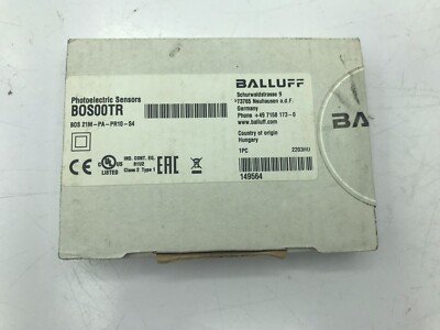 Neu IN BOX BALLUFF Sensor BOS 21M-PA-PR10-S4 BOS00TR BOS21M-PA-PR10-S4
