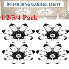 Garage Light 9000000LM Deformable LED Super Bright Bulb Work Shop Ceiling Lights