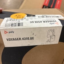 Poly - Voyager 4310 UC Wireless Headset  Charge Stand Plantronics -Single-Ear