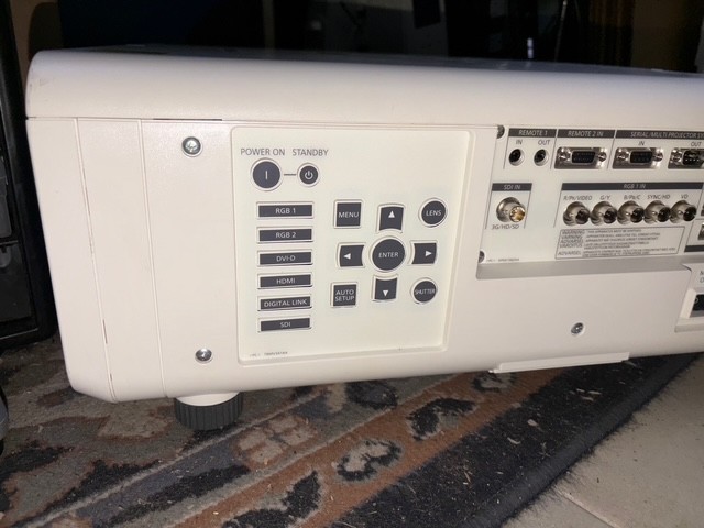 Panasonic PT-RZ970U WUXGA Solid Shine 1-Chip DLP Laser Projector 10k Lumens!