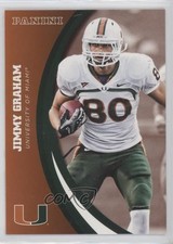 2015 Panini Miami Hurricanes Jimmy Graham #35 0s5