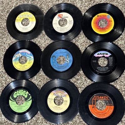 Log Of 45 Records Classic Soul & Funk King Curtis Crusaders Aretha Parliament ￼