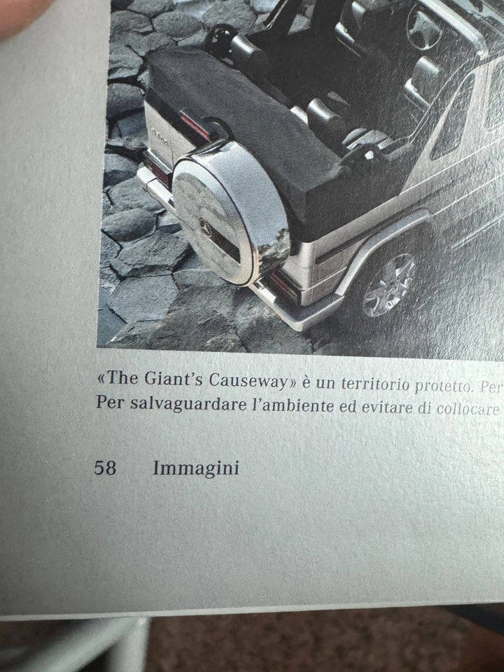 Brochure Mercedes Classe G pagine 54 W 463 anche Cabrio - Immagine 2 di 2