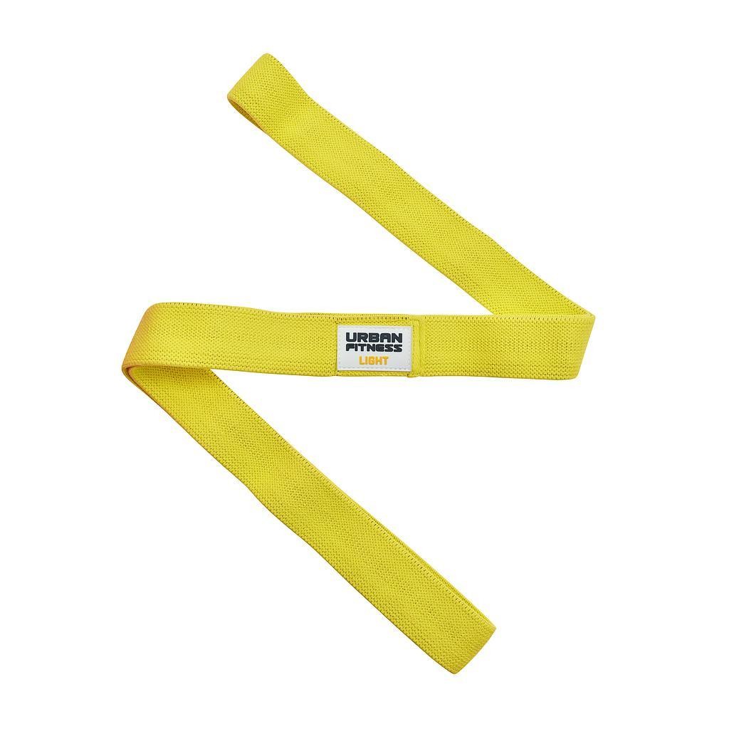 Urban Fitness Fabric Resistance Band Loop - 2m Light - Yellow Light - Yellow 1690₽