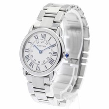 CARTIER W6701004 Ronde Solo SM Quartz Ladies _941905 Authentic From Japan 2