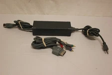 Microsoft Xbox 360 AC Adapter DPSN-186CB A 203W 12V 16.5A OEM with AV Cable E4B1