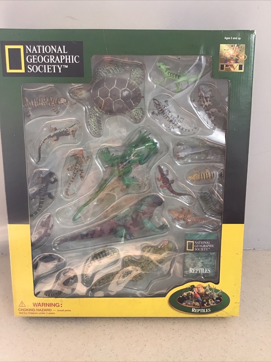 National Geographic Society Reptiles Set