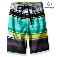 Kanu Surf Avalon Quick Dry UPF 50 Beach Swim Trunks Size 14-16