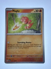 Magby 19/182 Pokemon SV: Paradox Rift NM