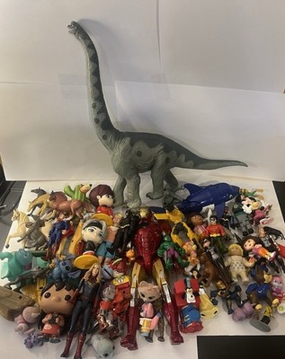 BIG Random lot of action figures, animal figurines, and other - UNSORTED