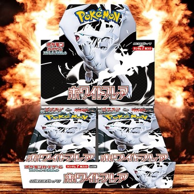 WHITE FLARE - Booster Box SV11W Factory Sealed Pokemon JP US