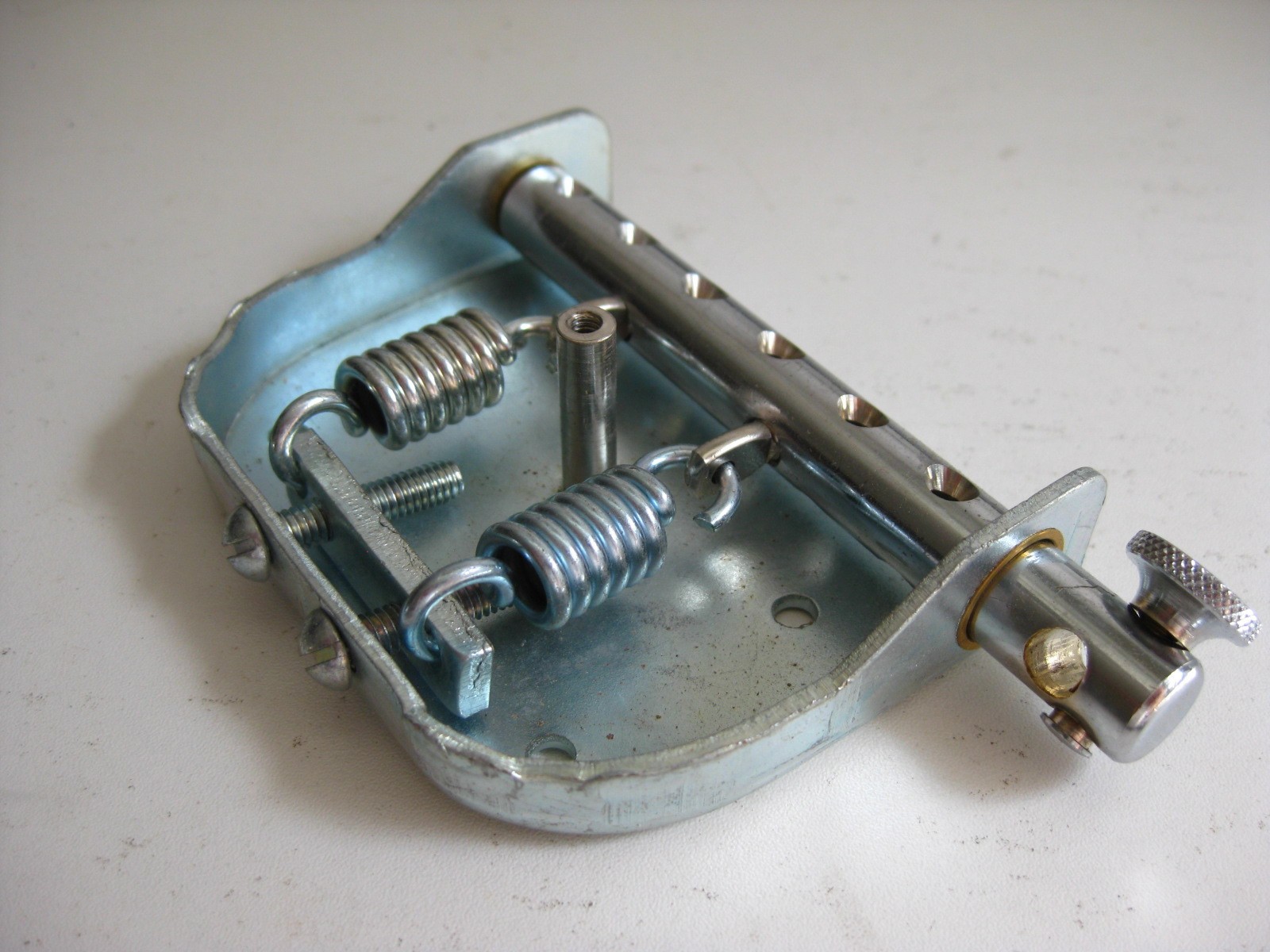 Vintage 60's Teisco Zimgar Kimberly Guitar Tremolo Tailpiece Part for Project