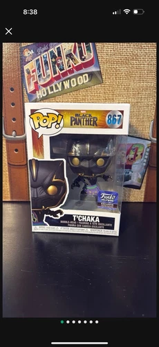 Funko Pop! Vinyl: Marvel - T'Chaka - Funko Hollywood Exclusive W/ Soft Protector