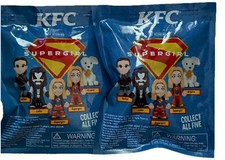 2026 KFC Meal Supergirl Movie Figurines Bag Clip Limited Edition DC Comic Studio
