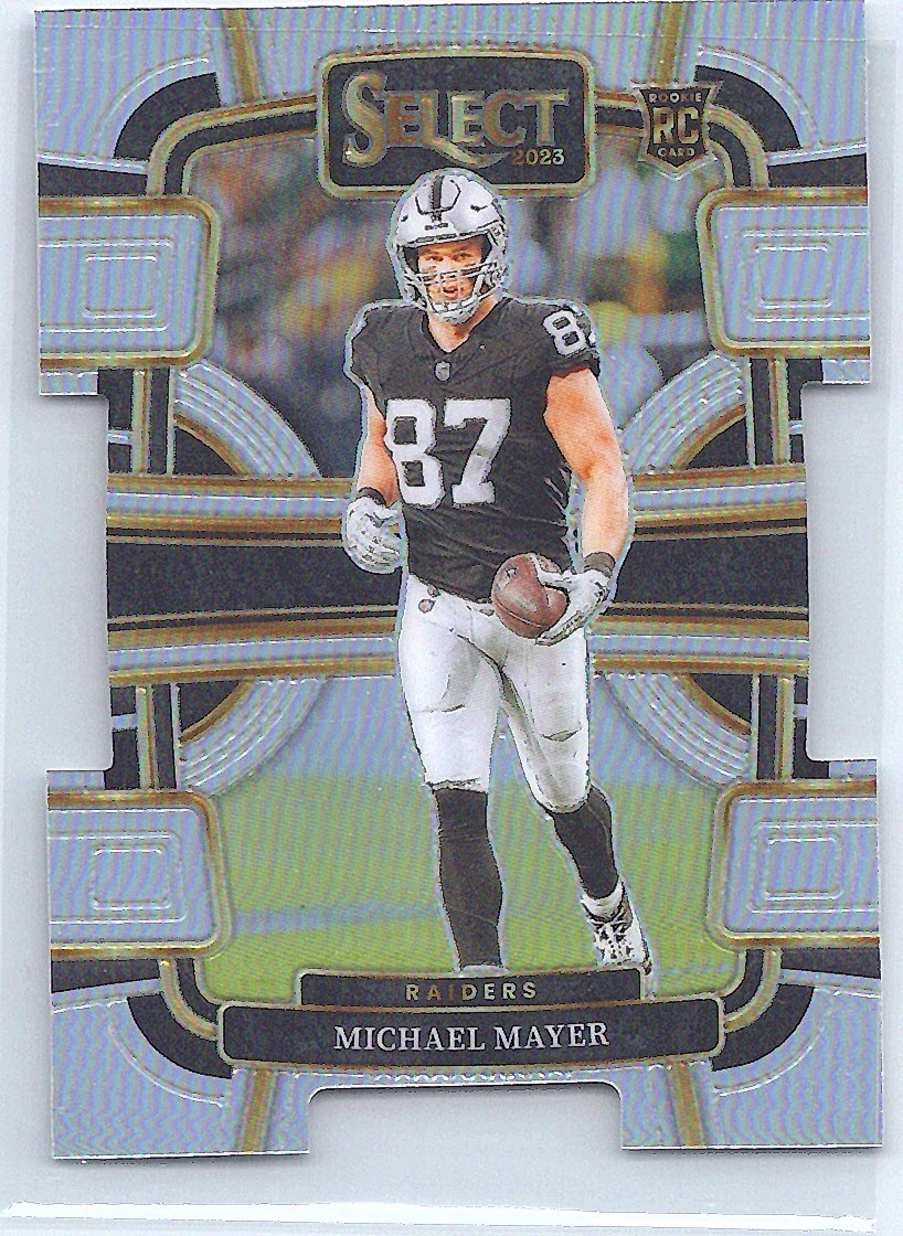 2023 Panini Select #57 Michael Mayer Silver Prizms Die Cuts