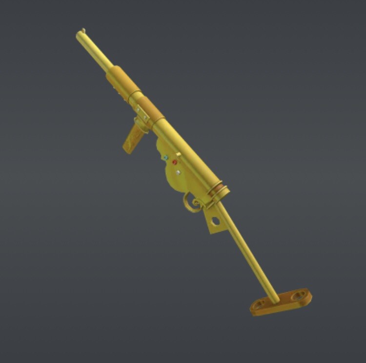 Robl0x | Golden Royal Back Gun Pretend Rifle Series 9 - RARE Toy