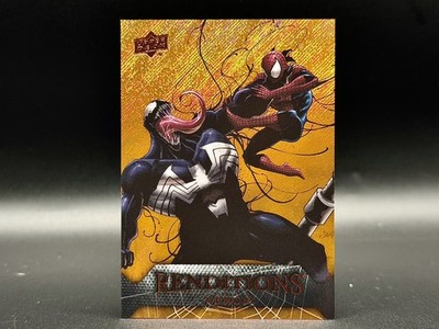 2024 UD Marvel Renditions Spider-Man - Venom #48 Hobgoblin Orange /299