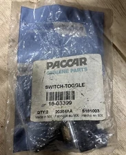 PACCAR PETERBILT KENWORTH TOGGLE SWITCH 16-03399