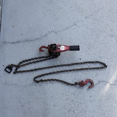 Coffing Hoist Ratchet Lever Hoist 3/4 Ton 10ft Long LSB-B