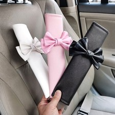 1x Universal Car Seat Belt Cover Adjustable Auto Safety Belt Cover Shoulder Pad
