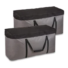 2 Pack Cushion Storage Bag (152 Gal x2) 60 Inch with Zipper & Padded Handle, ...