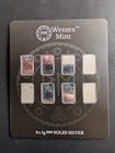 Wessex Mint Fine Silver 8 x 1g Britannia