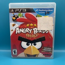 Angry Birds Trilogy (Sony PlayStation 3, 2012) Complete PS3 Game CIB w/ Manual