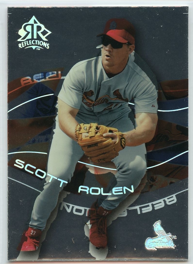 2004 Upper Deck Reflections Baseball - #91 - Scott Rolen - St. Louis Cardinals