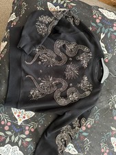 Image of AllSaints Cecile Pippa Sweatshirt Black Small