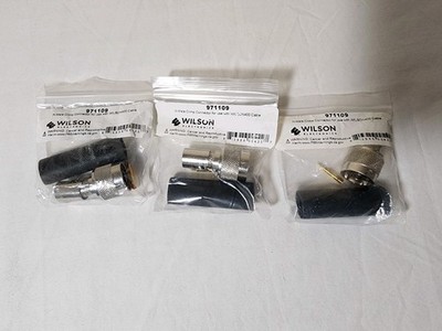 971109 - Wilson Electronics N Male Crimp Connector for Wilson400 Cable  Lot Of 3