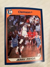 Clemson Tigers booklet S.E. Bulloch high school Jerry Pryor 1990 basketball card