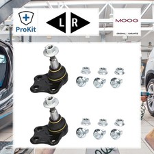 2x ORIGINAL® Moog Trag-/Führungsgelenk Vorne, Links, Rechts für Renault