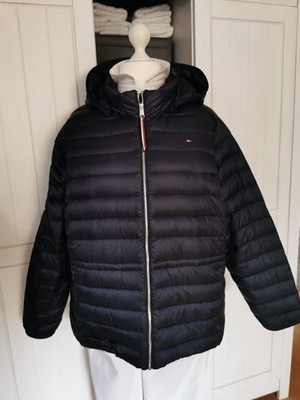 *Tommy Hilfiger*  Curve Stepp Jacke Light Down Jacket Gr. 52 dunkelblau wie NEU