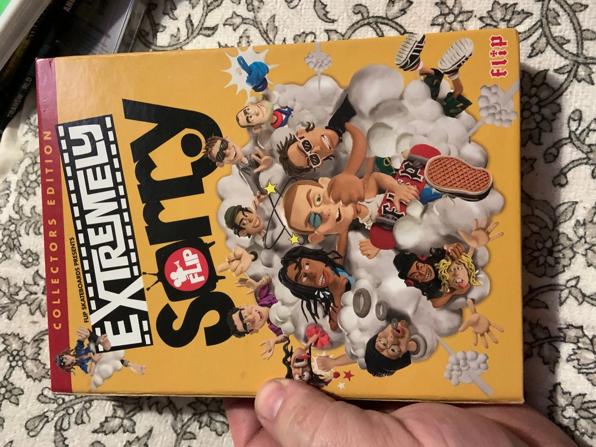 EXTREMELY Sorry、その他スケートボードDVD Flip - Extremely Sorry. DVD Set SkateBoard / Skate w/ Dice & Laces