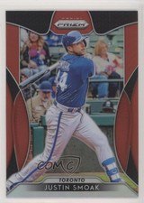 2019 Panini Prizm Red Prizm Justin Smoak #11 s3g