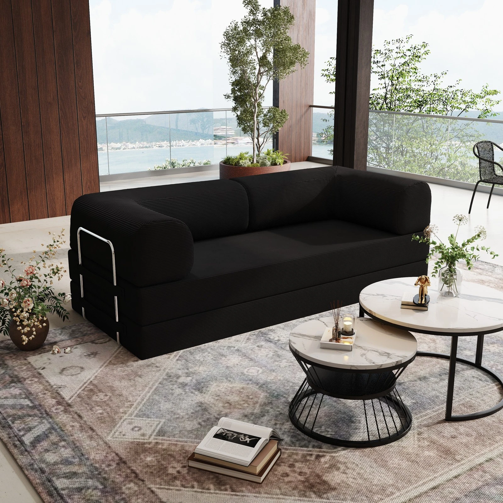 Upholstered Sofa Tatami Bed Modular Sofa Floor Sofa Sleeper Sofa Sectional Couch