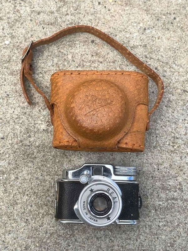 Vintage 1950's Real Miniature Spy Film Camera with Hit Case Made in Japan