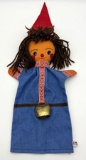 Berling German Boy w/ Bell Handmade Hand Puppet Plush Toy