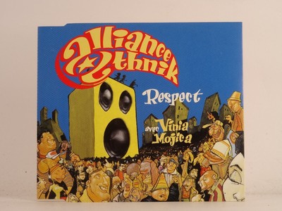 ALLIANCE ETHINK RESPECT (K69) 4 Track CD Single along with Picture Sleeve DELABE